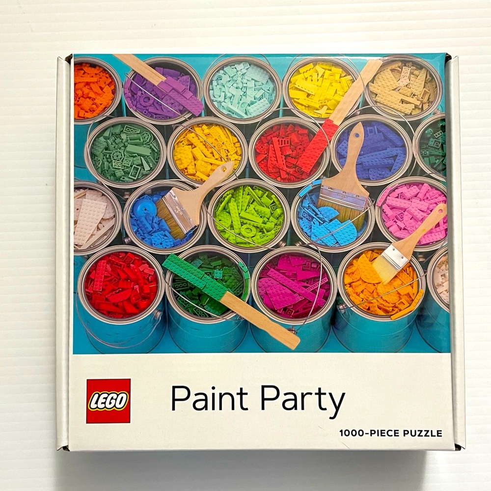 Lego Paint Party 1000 Puzzle